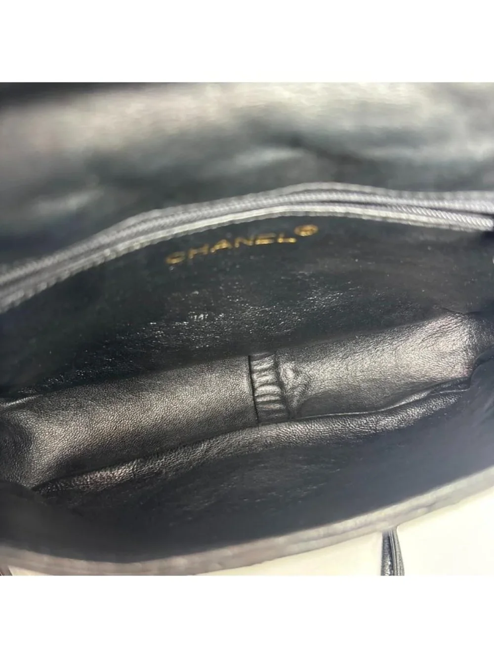 Chanel Super Lambskin Quilted Shoulder Bag Seal